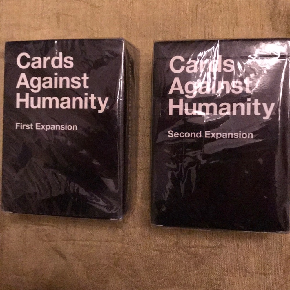 Cards Against Humanity Expansion Packs-Set of 2